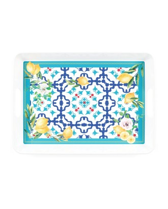 Tava dreptunghiulara cu manere, 48x34 cm, Flower&Lemon - GUZZINI 